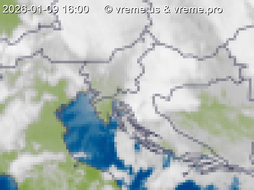 Oblačnost Slovenija