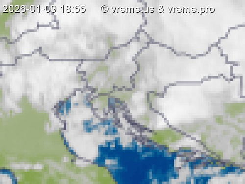 Oblačnost Slovenija