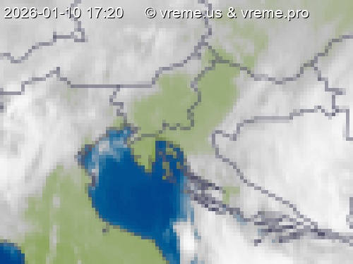 Oblačnost Slovenija