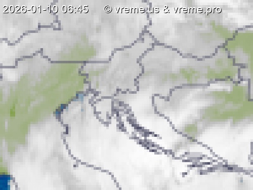 Oblačnost Slovenija