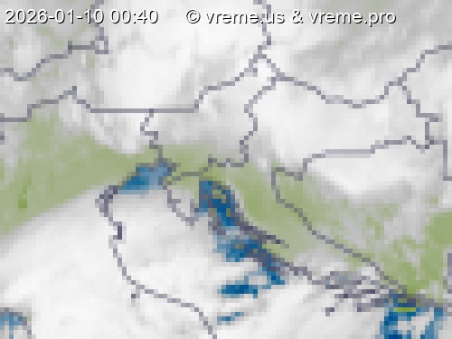 Oblačnost Slovenija