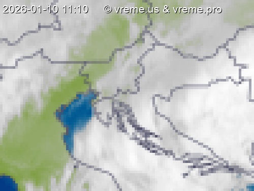 Oblačnost Slovenija