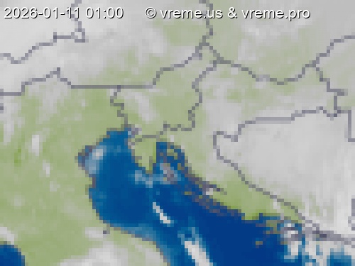 Oblačnost Slovenija