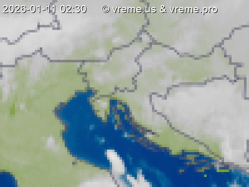 Oblačnost Slovenija