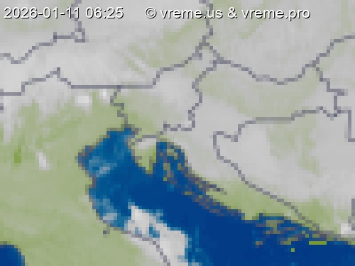 Oblačnost Slovenija