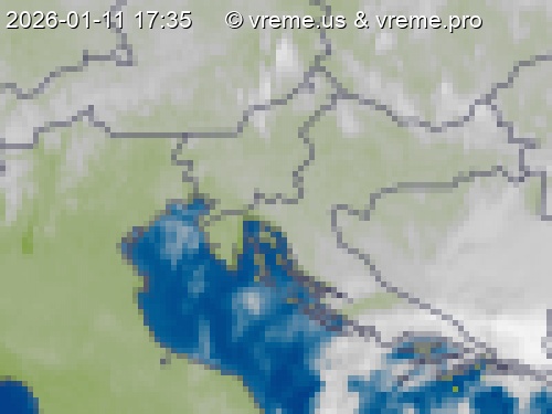 Oblačnost Slovenija