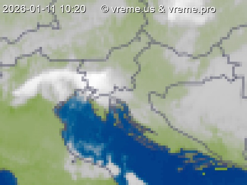 Oblačnost Slovenija