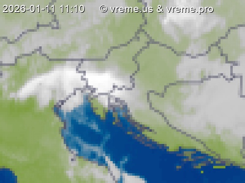 Oblačnost Slovenija