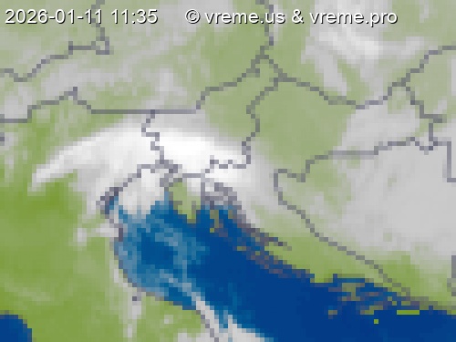 Oblačnost Slovenija