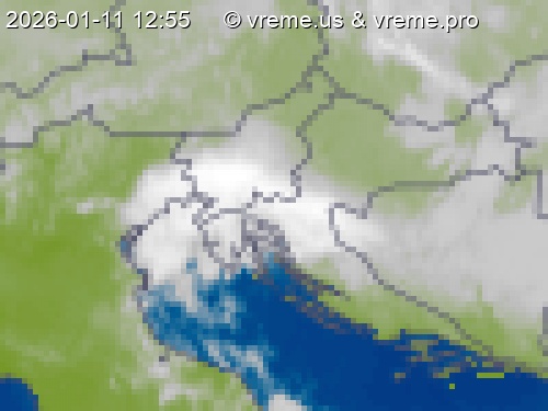 Oblačnost Slovenija
