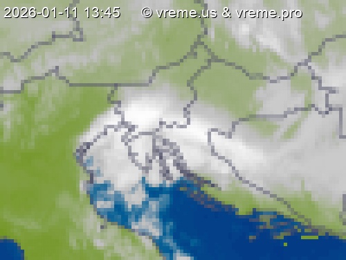 Oblačnost Slovenija