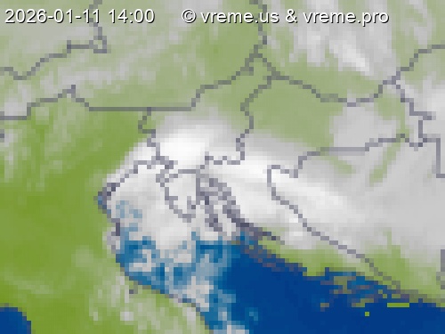 Oblačnost Slovenija