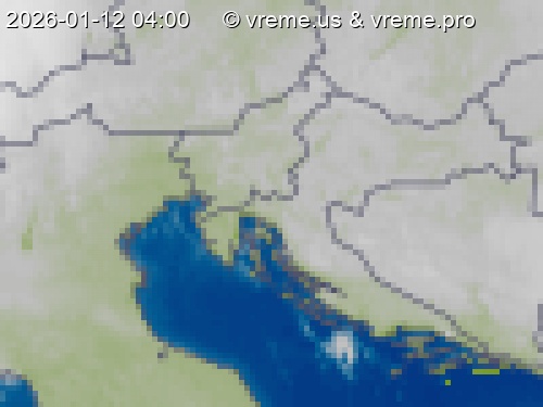 Oblačnost Slovenija