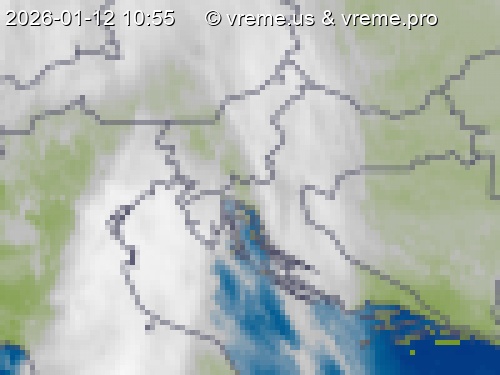 Oblačnost Slovenija