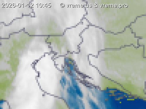 Oblačnost Slovenija