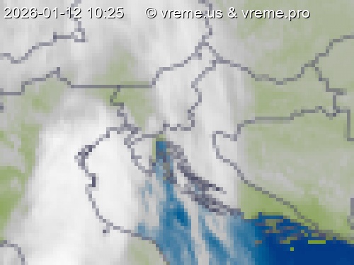 Oblačnost Slovenija