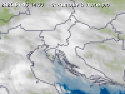 Oblačnost Slovenija