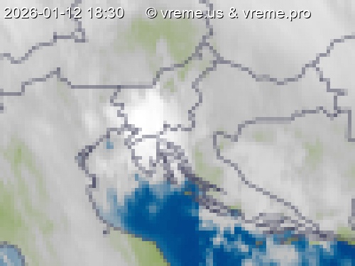 Oblačnost Slovenija