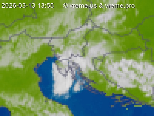 Oblačnost Slovenija