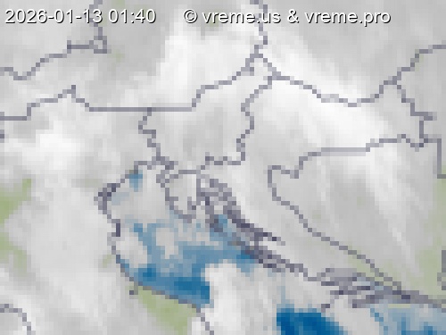Oblačnost Slovenija