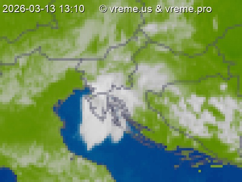 Oblačnost Slovenija