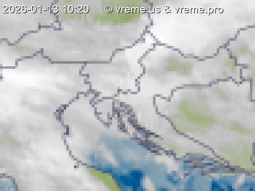 Oblačnost Slovenija