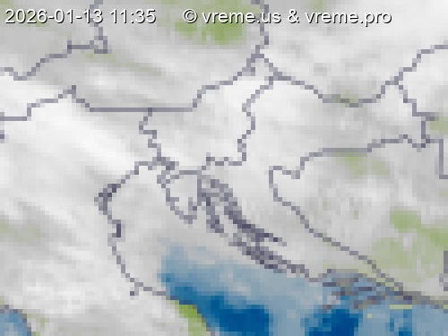 Oblačnost Slovenija