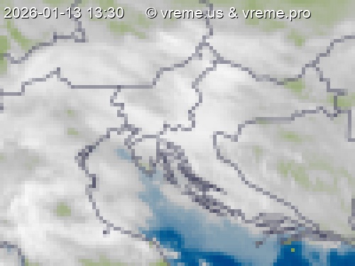 Oblačnost Slovenija