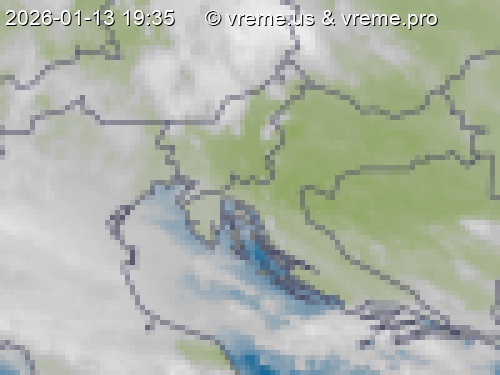 Oblačnost Slovenija