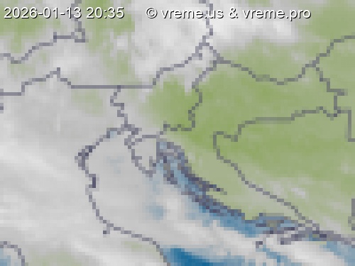 Oblačnost Slovenija