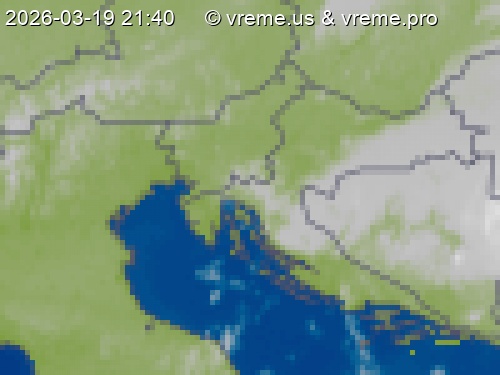 Oblačnost Slovenija