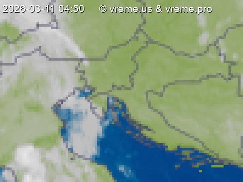 Oblačnost Slovenija