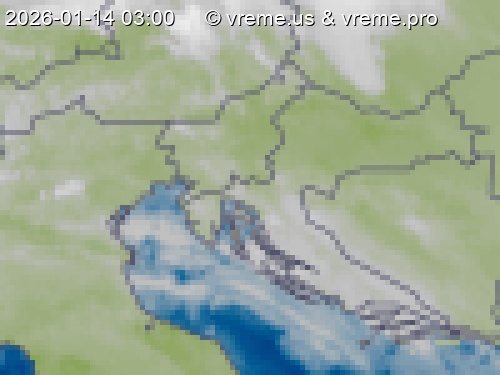 Oblačnost Slovenija