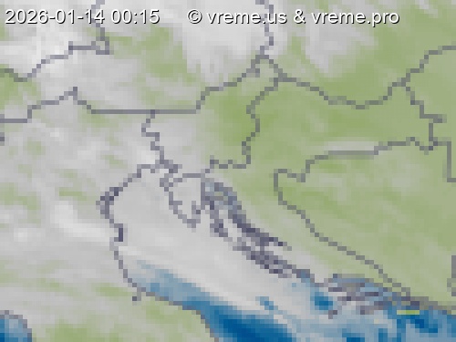 Oblačnost Slovenija