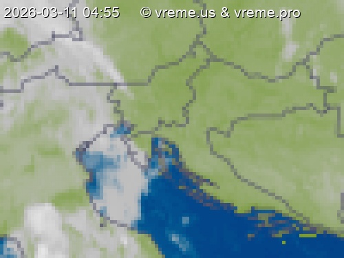 Oblačnost Slovenija