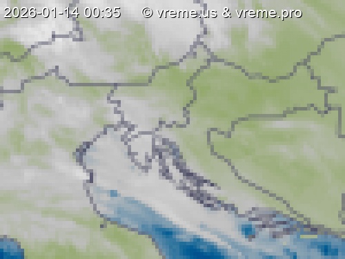 Oblačnost Slovenija