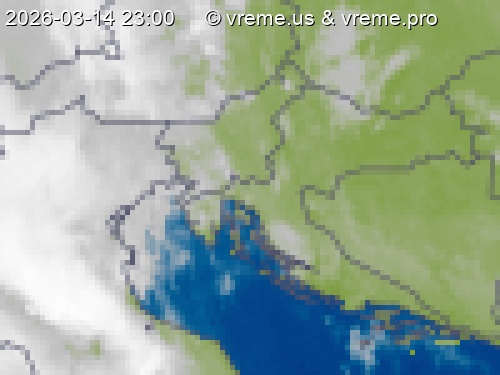 Oblačnost Slovenija