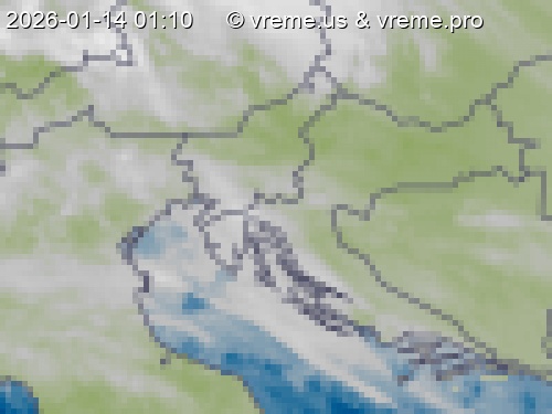 Oblačnost Slovenija