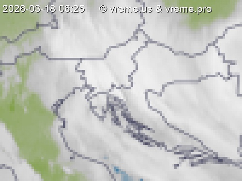 Oblačnost Slovenija