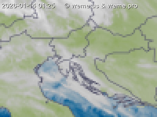 Oblačnost Slovenija