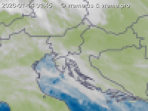 Oblačnost Slovenija