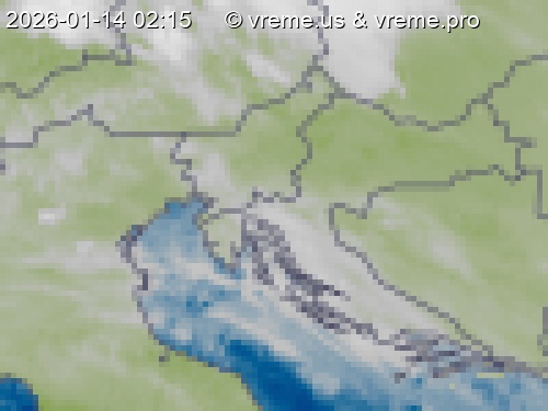 Oblačnost Slovenija