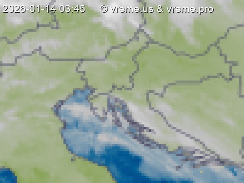 Oblačnost Slovenija