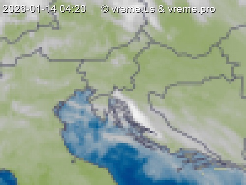 Oblačnost Slovenija