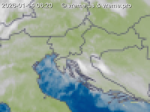 Oblačnost Slovenija