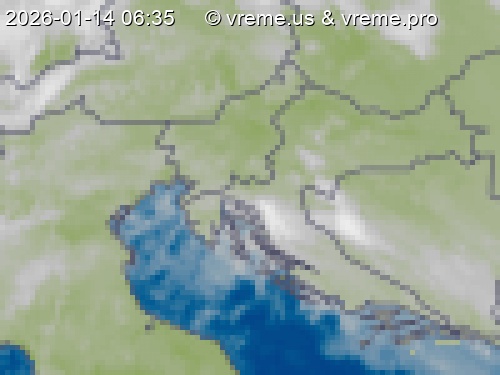 Oblačnost Slovenija