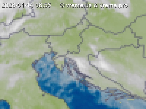 Oblačnost Slovenija