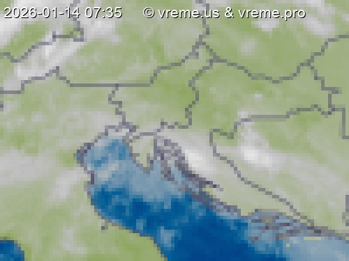 Oblačnost Slovenija