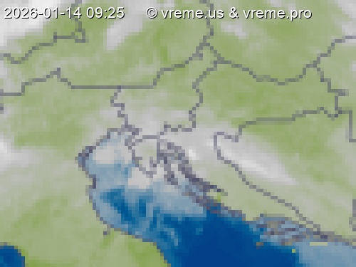 Oblačnost Slovenija