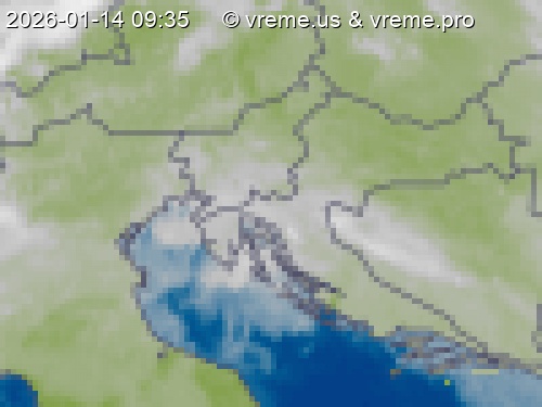 Oblačnost Slovenija